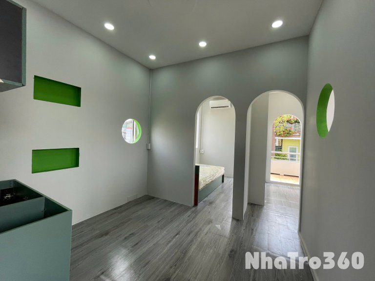 CĂN HỘ 2 PN BAN CÔNG FULL NỘI THẤT QUẬN 10 GẦN CÔNG TRƯỜNG DÂN CHỦ