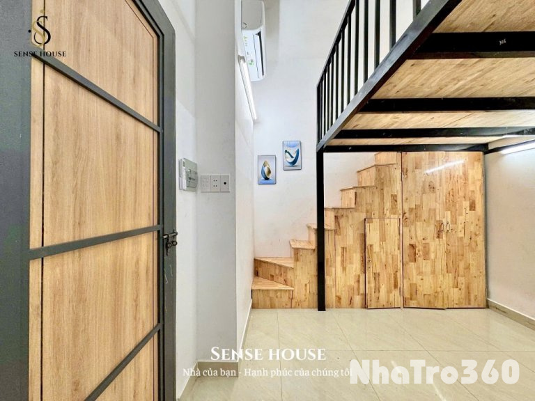 Nội thất cơ bản, gác cao, rộng rãi, tự do