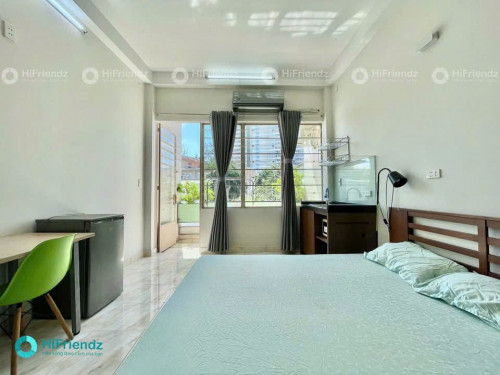 Cho thuê căn hộ Studio Ban công Q8 gần cầu chữ Y, cầu Nguyễn Tri Phương