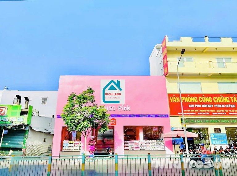 Cho Thuê Nhà: 675 Luỹ Bán Bích, Phường Phú Thạnh, Quận Tân Phú. Giá 130 Triệu