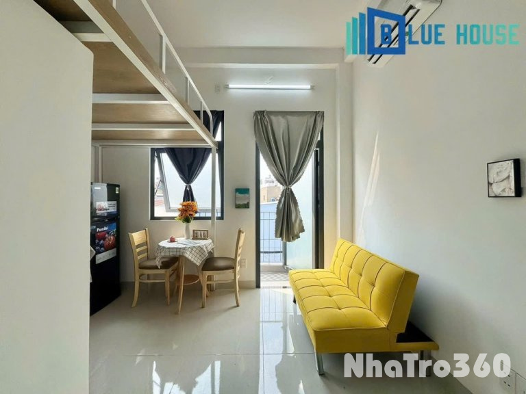 Duplex phòng trống , có máy lạnh siêu xinh yêu