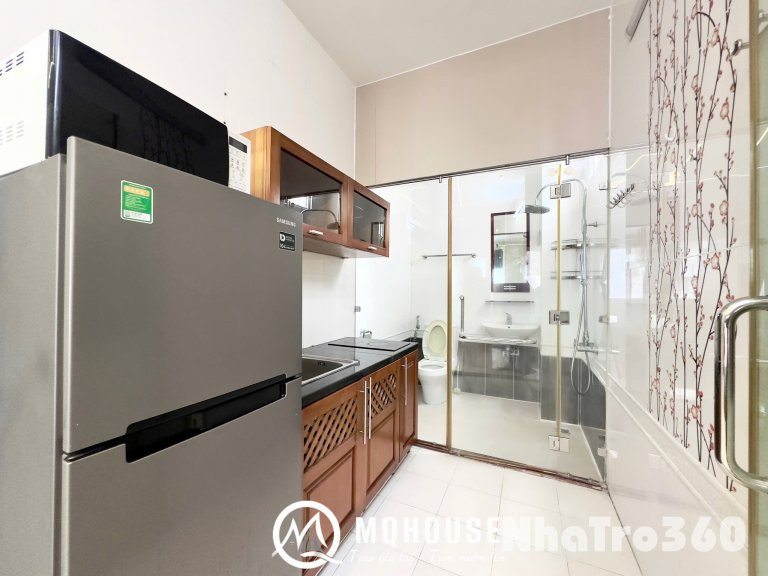 Cho thuê căn hộ 1PN, ban công, Q3 || Đường Nguyễn Hiền || gần Vòng Xoay Dân Chủ, Toà nhà Viettel, chợ Vườn Chuối