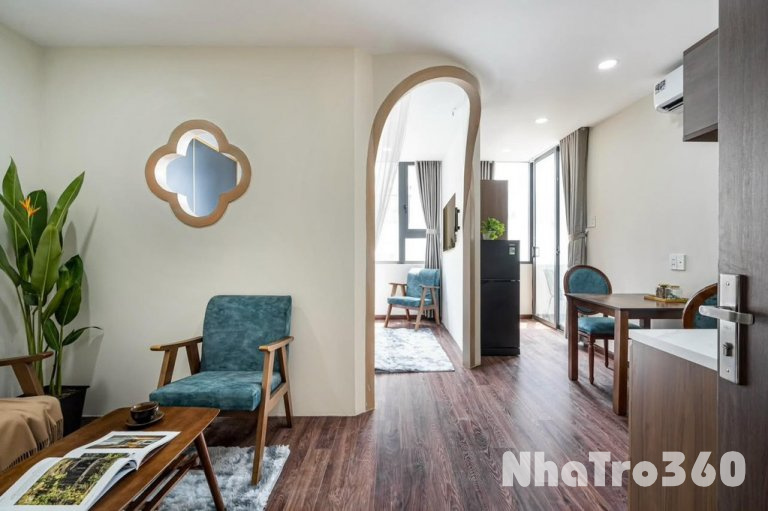 Căn Hộ 1 Phòng Ngủ Ban Công Full Nội Thất Quận 1