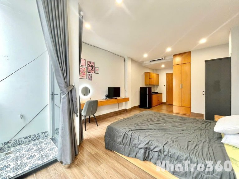Cho Thuê căn 1PN full nội thất Hai Bà Trưng Q3