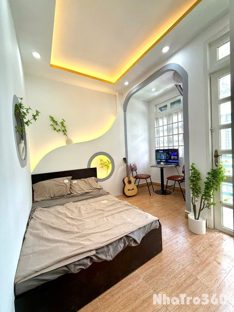 Khai Trương căn hộ mới ngay quận 10, phòng tách bếp siêu rộng, gần tòa nhà Viettel