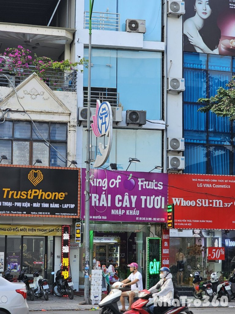 Cho thuê nhà mặt đường Nguyễn Trãi, 34 m2 x 5,5 tầng, 35 triệu, Thuận lợi cho kinh doanh, làm văn phòng