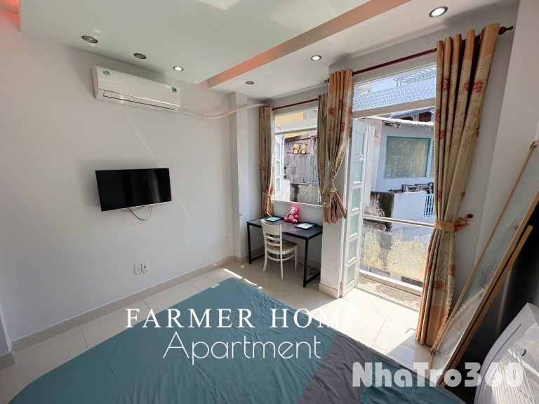 Cho thuê căn hộ 1PN, ban công, Q10 || Đường Lê Hồng Phong || gần Vạn Hạnh Mall, Việt Nam Quốc Tự, chợ Hồ Thị Kỷ