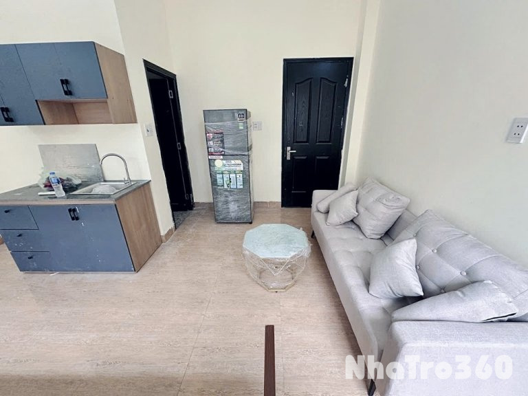 Căn hộ studio có ban công cửa sổ siêu mát