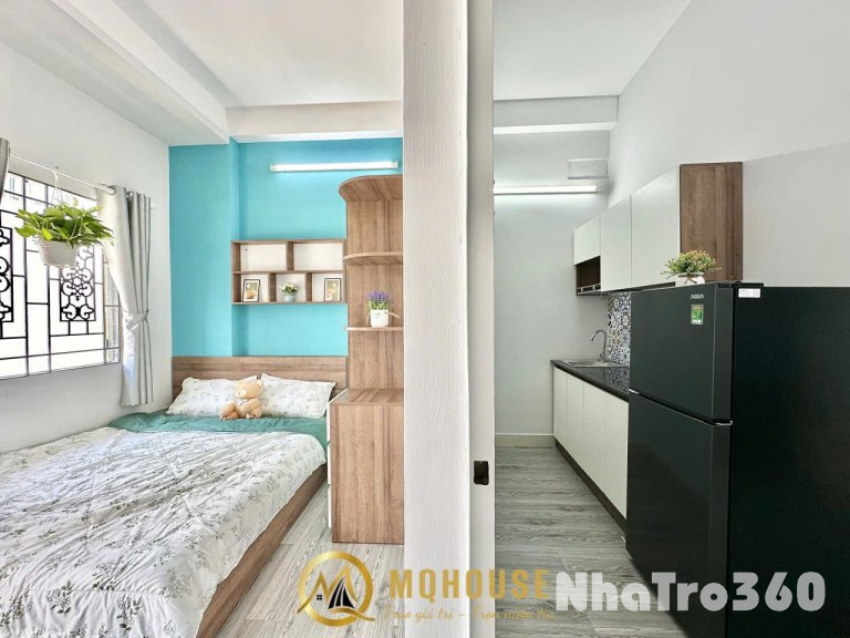 Căn Hộ 1 Phòng Ngủ Ban Công, Nhà Mới, Gần Phố Đi Bộ, Chợ Tân Định, Vòng xoay Điện Biên Phủ