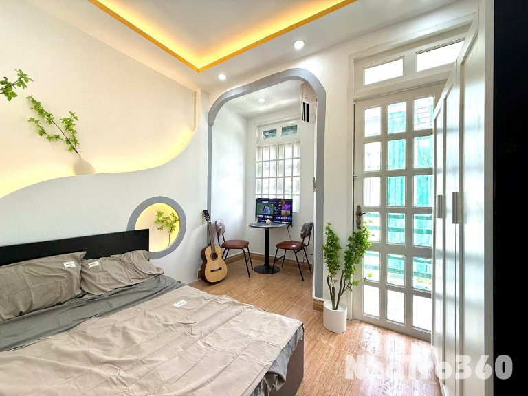 Khai trương căn hộ Studio Vách ngăn, Ban công Q10 gần Công viên Thỏ Trắng, toà Viettel