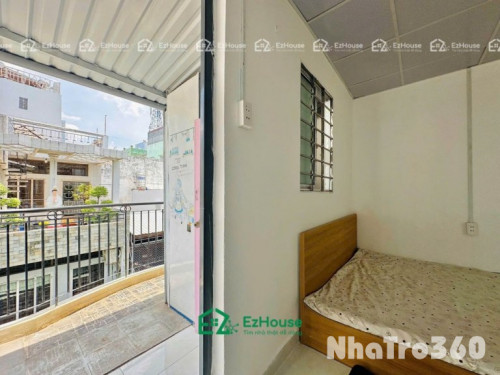 1 phòng ngủ, tách bếp, ban công, quận 6