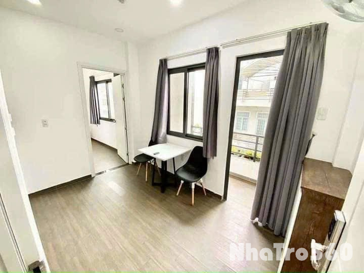 Cho thuê căn hộ 1PN Cửa sổ Q1 gần chợ Thái Bình, Ngã Năm Cống Quỳnh