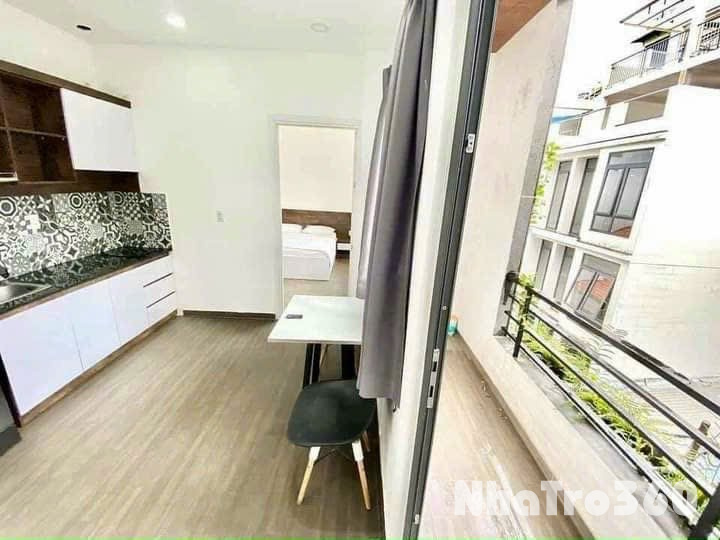 Cho thuê căn hộ 1PN Cửa sổ Q1 gần chợ Thái Bình, Ngã Năm Cống Quỳnh