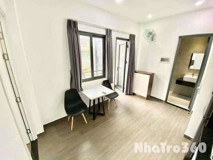 Cho thuê căn hộ 1PN Cửa sổ Q1 gần chợ Thái Bình, Ngã Năm Cống Quỳnh