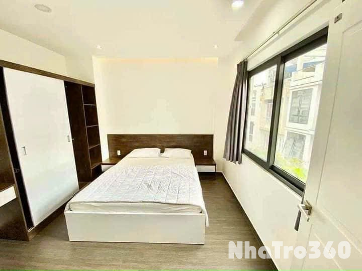 Cho thuê căn hộ 1PN Cửa sổ Q1 gần chợ Thái Bình, Ngã Năm Cống Quỳnh