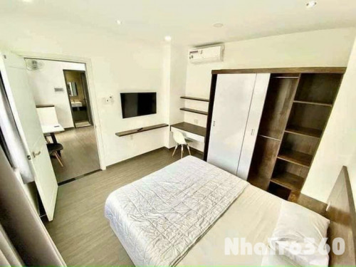 Cho thuê căn hộ 1PN Cửa sổ Q1 gần chợ Thái Bình, Ngã Năm Cống Quỳnh