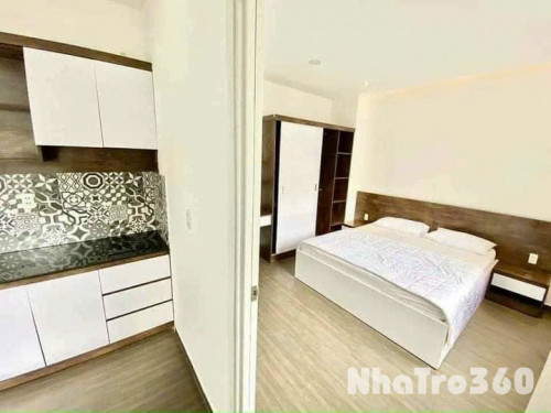 Cho thuê căn hộ 1PN Cửa sổ Q1 gần chợ Thái Bình, Ngã Năm Cống Quỳnh