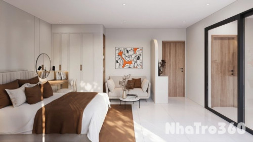 Căn Hộ 1 Phòng Ngủ Ban Công Full Nội Thất Tại Q1