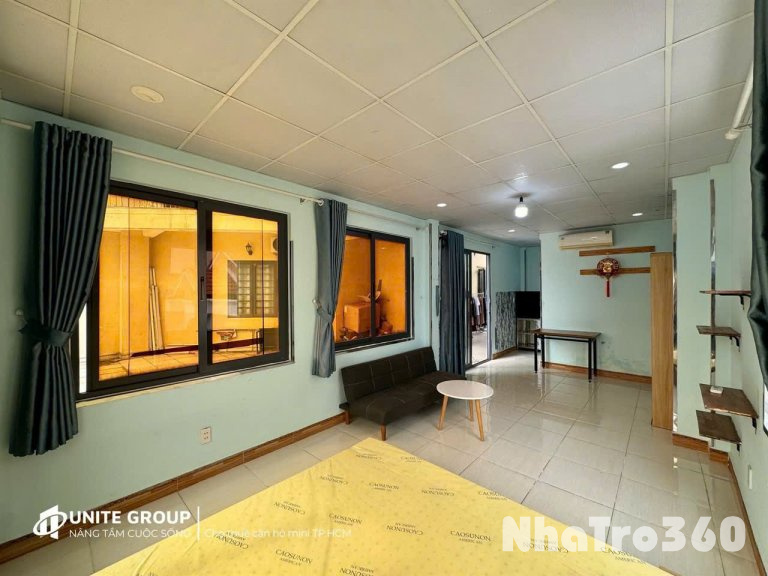 CĂN HỘ CÓ SÂN THƯỢNG FULL NỘI THẤT QUẬN 4