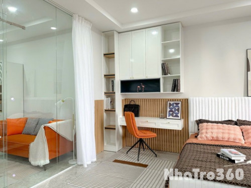 1 Phòng ngủ riêng Quận 1,ban công lớn gần Ga Metro