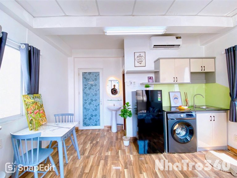 Cho thuê Studio cửa sổ rộng ngay Hoà Hảo