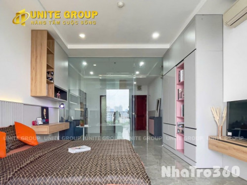 CHO THUÊ CĂN HỘ 1PN QUẬN 7 - VIEW SÔNG THOÁNG MÁT