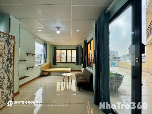 CĂN HỘ CÓ SÂN THƯỢNG FULL NỘI THẤT QUẬN 4