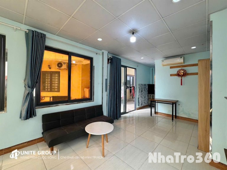 CĂN HỘ CÓ SÂN THƯỢNG FULL NỘI THẤT QUẬN 4