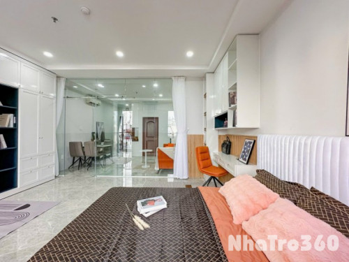 1 Phòng ngủ riêng Quận 1,ban công lớn gần Ga Metro