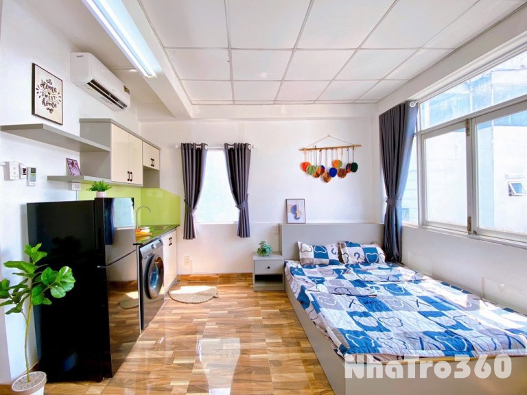 Cho thuê Studio cửa sổ rộng ngay Hoà Hảo