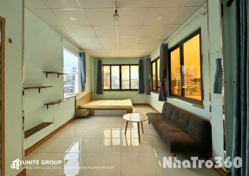 CĂN HỘ CÓ SÂN THƯỢNG FULL NỘI THẤT QUẬN 4