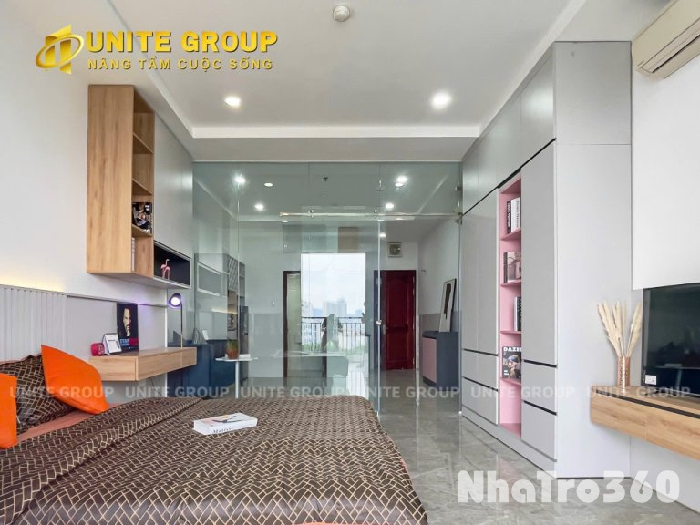 CHO THUÊ CĂN HỘ 1PN QUẬN 7 - VIEW SÔNG THOÁNG MÁT