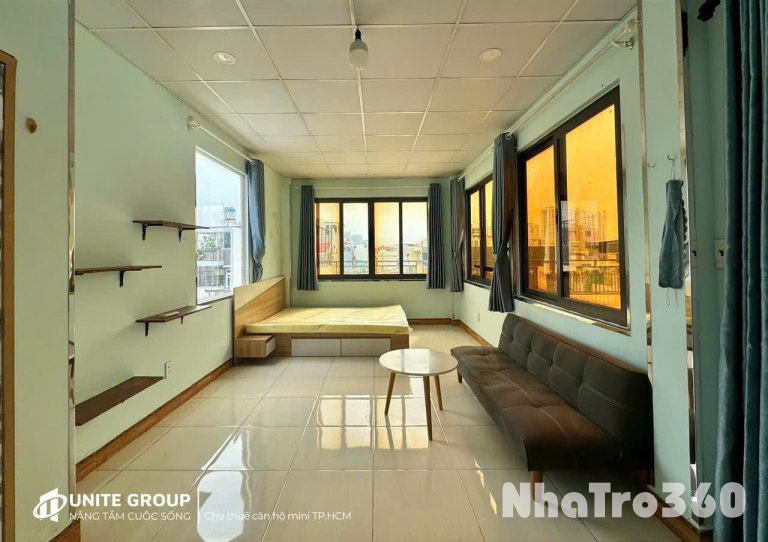 CĂN HỘ CÓ SÂN THƯỢNG FULL NỘI THẤT QUẬN 4