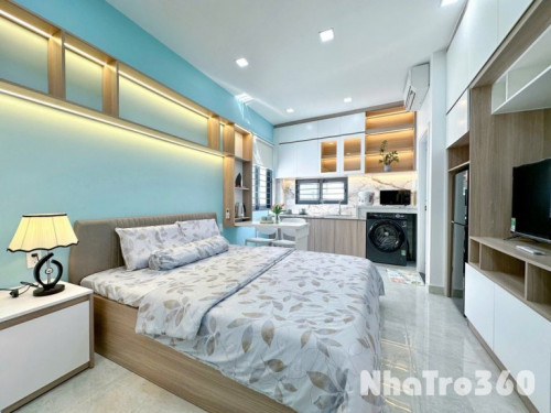 Căn hộ Quận 3, máy giặt riêng, gần Hoàng văn Thụ