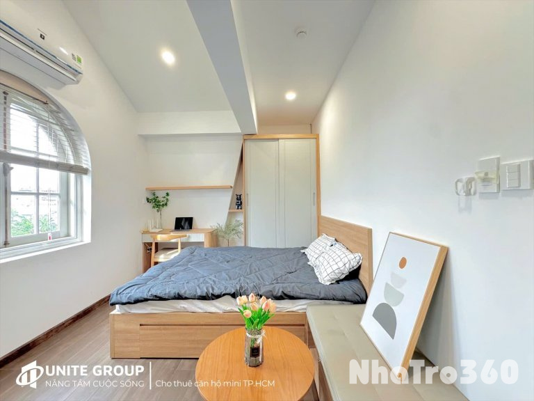 CĂN HỘ CỬA SỔ FULL NỘI THẤT QUẬN 10 GẦN CẦU VƯỢT 3 THÁNG 2