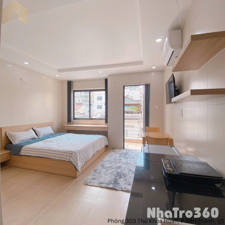 Cho thuê Studio ban công ngay trung tâm Quận 1