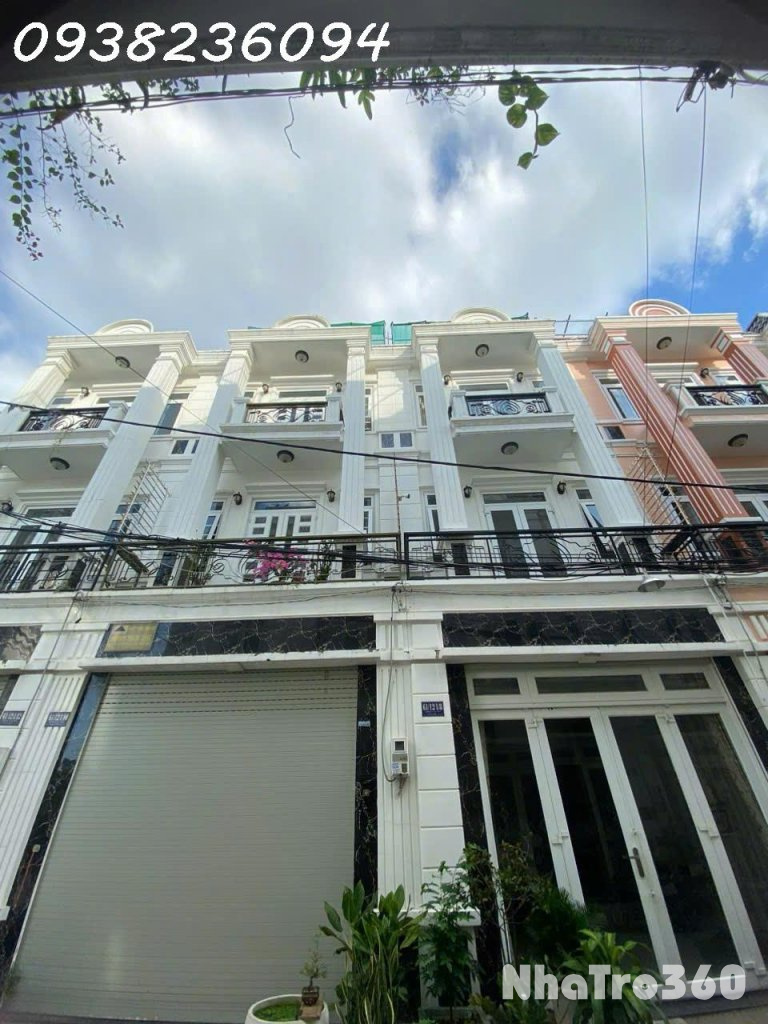 Nhà 4 lầu, 4pn, hẻm 6m, 5x11m, sạch đẹp, gần Uỷ Ban, Chợ TX, giá rẻ cực 8tr