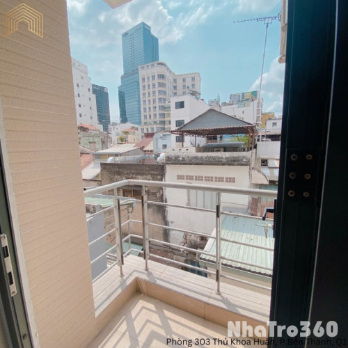 Cho thuê căn hộ ban công, Q1 || đường Thủ Khoa Huân || gần Công Viên Tao Đàn, CV 23 Tháng 9, chợ Bến Thành