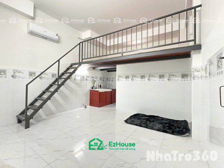 Nội thất cơ bản, gác cao, rộng, tự do