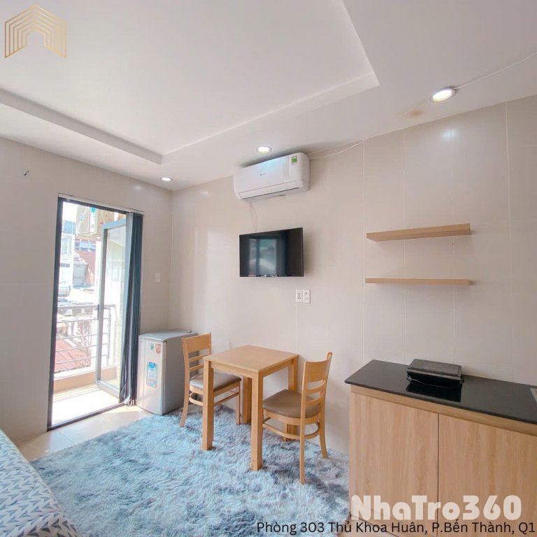 Cho thuê Studio ban công ngay trung tâm Quận 1