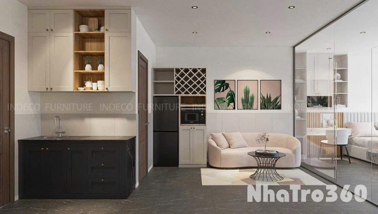 Cǎn hộ 1PN bancon ngay Q5 gần cầu Nguyễn Văn Cừ