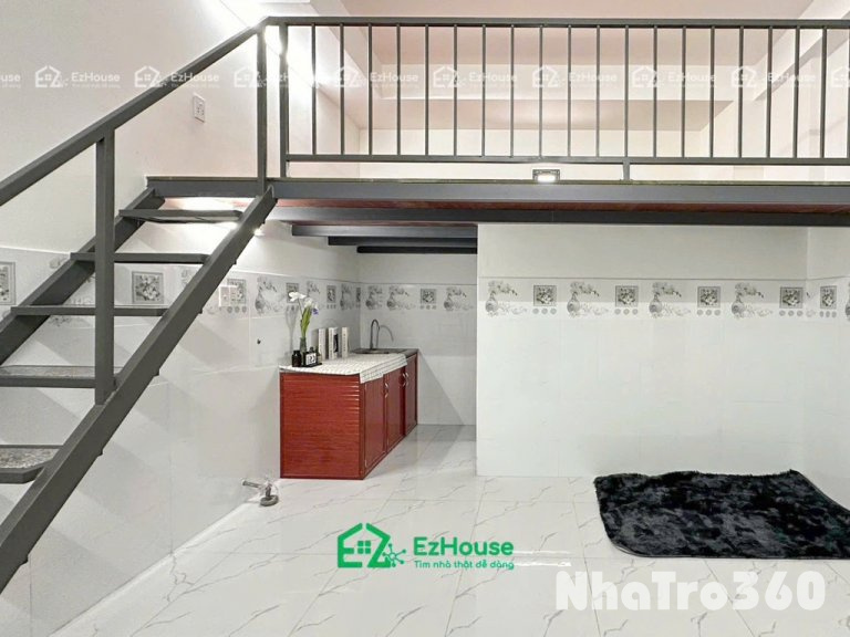 Nội thất cơ bản, gác cao, rộng, tự do