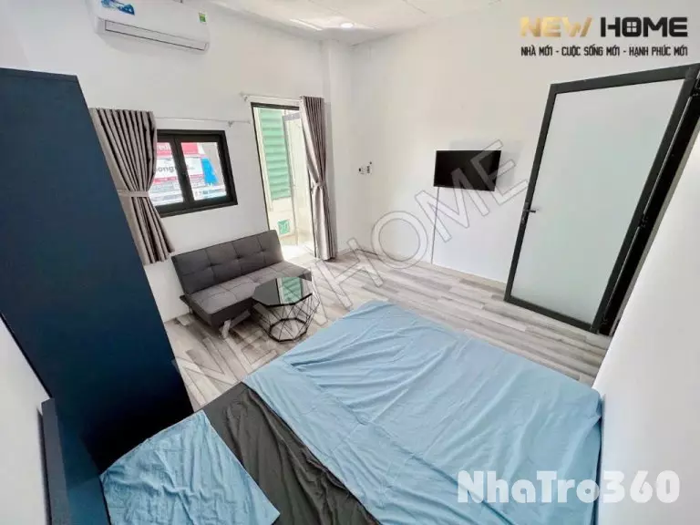 Căn hộ full nội thất ban công Khánh Hội Quận 4