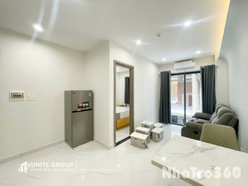 Căn Hộ 1 Phòng Ngủ Ban Công Quận 1, Full Nội Thất Cao Cấp, Vincom Đồng Khởi, Chợ Bến Thành, Metro, Phố Đi Bộ