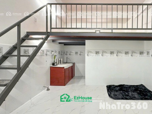 Nội thất cơ bản, gác cao, rộng, tự do