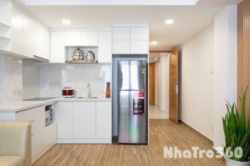 Căn hộ 1PN bancon gần vòng xoay Cống Quỳnh, Quận 1