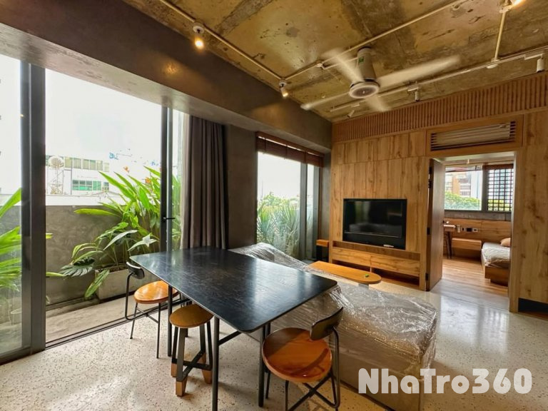Căn hộ full nội thất máy giặt riêng cửa sổ thoáng Quận 3