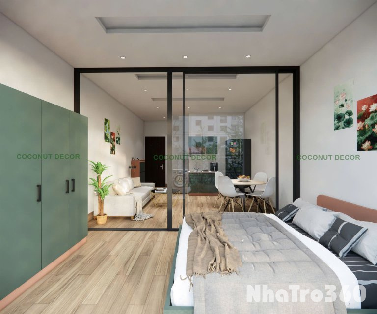 CĂN HỘ BAN CÔNG FULL NỘI THẤT QUẬN 4