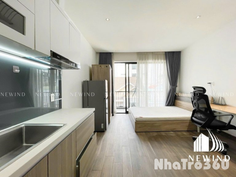 Căn hộ full nội thất bancol máygiặt Tôn Đản Quận 4