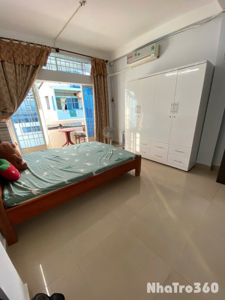 Cho thuê căn hộ Studio Ban công thoáng Q10 gần ĐH Kinh tế UEH, ĐH Huflit